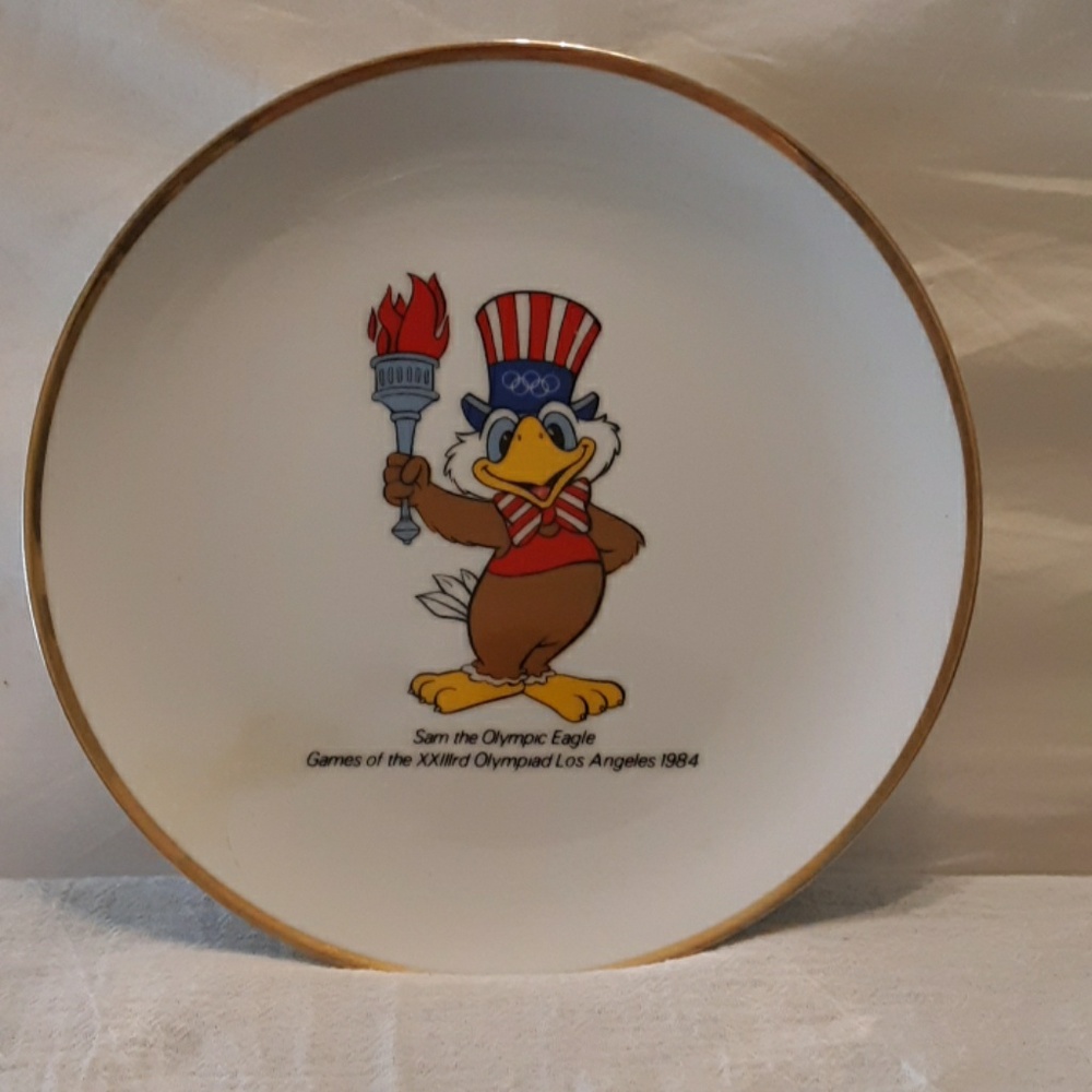 Vintage Olympic Plate